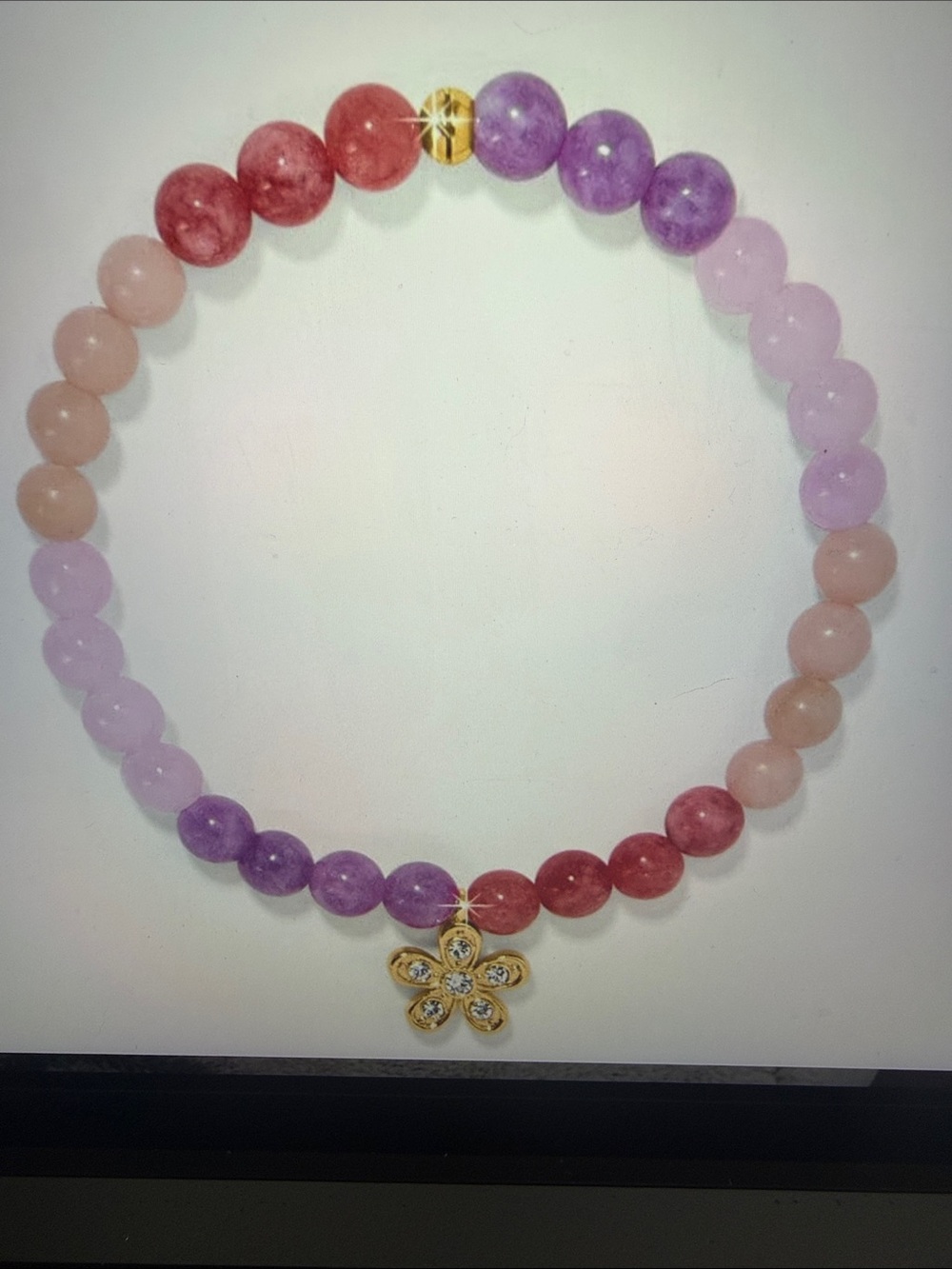🪷🆕 Brighton Enchanting Flower Stretch Bracelet Retail $78